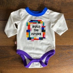 Baby 'Build the Future' Graphic One-Piece - LEGO Collection x Target - Size 3 Mo